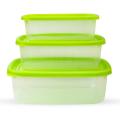 3 Peck Food Storage Container with Airtight TPE Lids, Home Pantry Organization Container, Tupperware containers. 