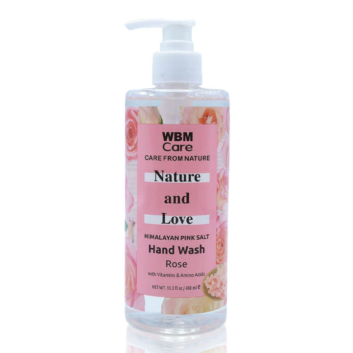 WBM%20Hand%20Wash%20400ml%20-%20Rose%20Nature%20and%20Love%20%7C%20Refreshing%20Liquid%20Hand%20Wash%20for%20Soft%20and%20Clean%20Hands,%20Hand%20Wash%20-%20Image%208