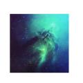 200 Sheets Galaxy Space Stars Pattern Origami Paper. 