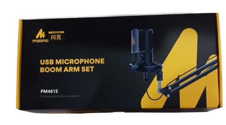 MAONO PM461s Series presents a Condenser USB Microphone.