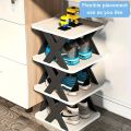 COMFORT ZOON Random color Plastic Shoe Rack 2,3,4,5,6 Tier Space-Saving Foldable Storage Organizer, Double Row Design for RVs, Bathrooms & Dorms -Durable & Lightweight, Floor Stading Shelf, Shoe Storage Organizer Standing Shel, Standing Shelf BEST QUALITY. 