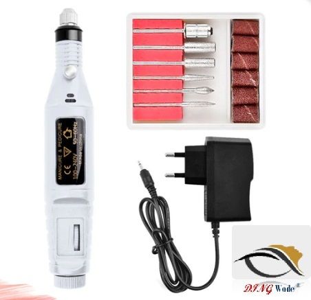 Mini Electric Nail Drill, Nail Kit,  Polish Manicure Machine , Artists tools