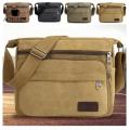 achugly High Quality New Fashion Men's Canvas Bag Shoulder Bag Messenger Bag Man Canvas Clutch Bag Men's Large-Capacity Waterproof Leisure Hand Bag. 