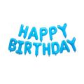Happy Birthday Foil Pack 13 Happy Birthday Alphabets 16". 