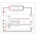 LKPCIGCXM 2X 13S 48V 15A Li-Ion Lipolymer Protection Board BMS Board with Heatsink for E-Bike EScooter. 
