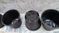 Plastic Pots 12inch for Plants and Flowers - Pack of 2,4,6,8,10,12. 