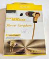 AWA EXTRA BASS STEREO EARPHONE AWA-222. 