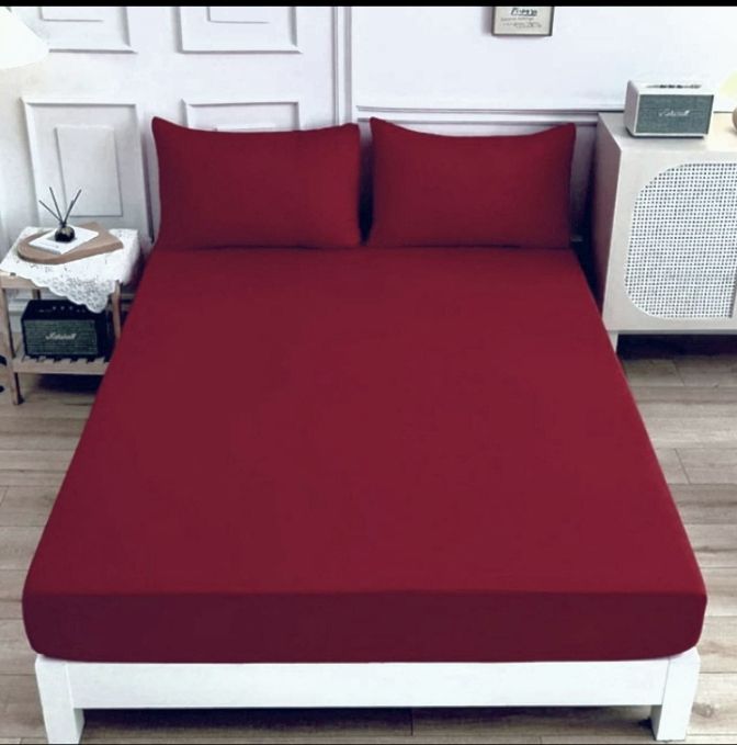 Jersey%20Fitted%20Bed%20Sheet%20With%20Pillow%20Covers%20-%20Image%204