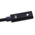 Lonni#Type C Female to DC 5525 5521 Male Power Charger Adapter Connector PD Cable. 