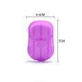 New 20PCS pocket Size Mini Soap Paper Washing Hand Bath Clean Scented Slice Sheets Travel Disposable Soap With Boxes. 