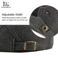LouisWill Men Berets Hats Cotton Knitted Berets Caps Autumn and Winter Berets Outdoor Sunscreen Peaked Caps Fashion Retro British Style Golf Flat Caps Casual Hats Berets for Men. 