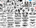 Bike  CAR Stickers 6*4 SIZE. 