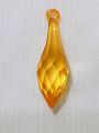 10/15 pcs Yellow Faceted Crystal Plastic Drop Tussle Bead - DIY Craft, Jewelry, Dress Ornaments and Décor. 