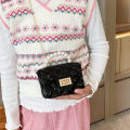 New Girl Pearl Handbag Small Fragrant Style Diamond Jelly Bag Mini Shoulder Crossbody Bag Children's Bag Wholesale. 