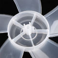 1Pc Large Wind Fan Blade for 16 Inch Household Plastic Fan Blade Five Leaves With Nut Cover For Pedestal Fan Table Fan Wall Fan. 