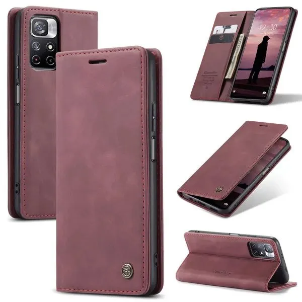 Caseme%20Leather%20Flip%20Wallet%20For%20Redmi%20note%2011%204g%20-%20Image%203