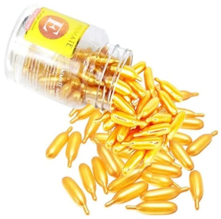 vitamin E sikn care capsule 10 Pcs Vitamin E Capsules Oil Controlling and Whitening Capsules