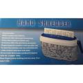 Manual Paper Shredder A4 SIZE (Strip Cut) - Transparent. 