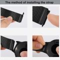 Pulseira Silicone Magnetic Replacement For Smartwatch P70 T80 P80 P8 P67 P68 P9. 