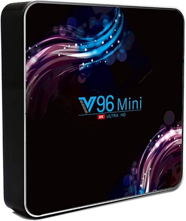 V96MINI Android TV Box, 4GB RAM 64GB ROM，H616 Quad-core 64bits ARM Cortex-A53@ up to 1.5 GHz Supports 2.4G 5G Dual WiFi/6K/BT 5.0 /USB 2.0/3D/H.265 Smart TV Box