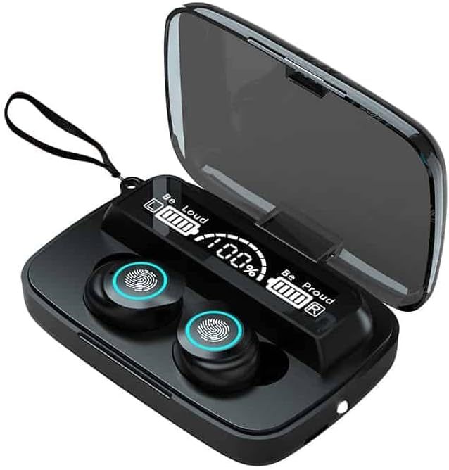 M17 Buds Wireless Bluetooth EarBuds 9D HIFI Sound Stereo Earphones with Power bank Pod Bluetooth ear phone Ear Buds AIrdots Premium Quality