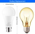 iLC Bluetooth smart light bulb Colour Changing LED Light Bulb B22 8W RGBW Controlled by APP, Sync to Music, Dimmable Multi-Color 60 Watt Equivalent[Energy Class A+]. 
