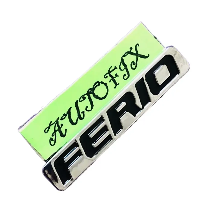 Honda%20Ferio%20plastic%20emblem%20for%20dolphin%20Civic%201992-95%20Silver%20n%20Black%2001%20PC%20-%20Image%203