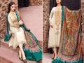 Heavy Embroidered Lawn Suit  with Diamond Organza Dupatta For Women For Girls. 