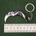 Valorant Melee Reaver 2.0 Karambit Knife M4 Peripheral Rotatable Knife Alloy Samurai Model Gift Toys Game. 