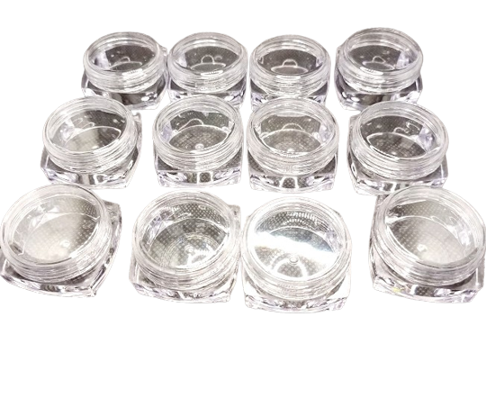 Calligraphy%20Ink%20Pot%20Jar%201%20Set-12Pcs%20Clear%20Transparent%20Round%20Jars%205ML%20in%20each%20jar%20/Box%20Organizers%20Containers%20Calligraphy%20Ink%20-%20Image%202