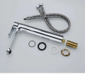 Basin mixer basin vanity Faucets High quality brass chrome Basin Mixer Tall Faucet Hot Cold water tap. 
