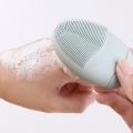 1 【HOT】 ZOREYA Double Silicone Wash Brushes Nylon Hair Face Facial Cleansing Makeup Brush Massage Pore Cleanser Beauty Skin Care Tool. 