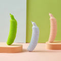 Dog Chew Toy Cleaning Teeth Cucumber Stick Pet Teething Toy. 
