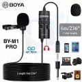 BOYA BY-M1 Pro Universal Lavalier Microphone (ORIGINAL). 