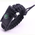 Umbrella rope bracelet knife outdoor lighter knife multi-function bracelet bracelet for survival outdoor adventure camping. 
