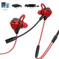 G11 Gaming Headset, Gaming E-Sports Earphones Noise Cancelling In-Ear Headphones with Detachable Mic for PUBG. 