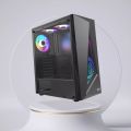 BOOST JAGUAR GAMiNG PC CASE BLACK WiTH 3 RGB FAN. 