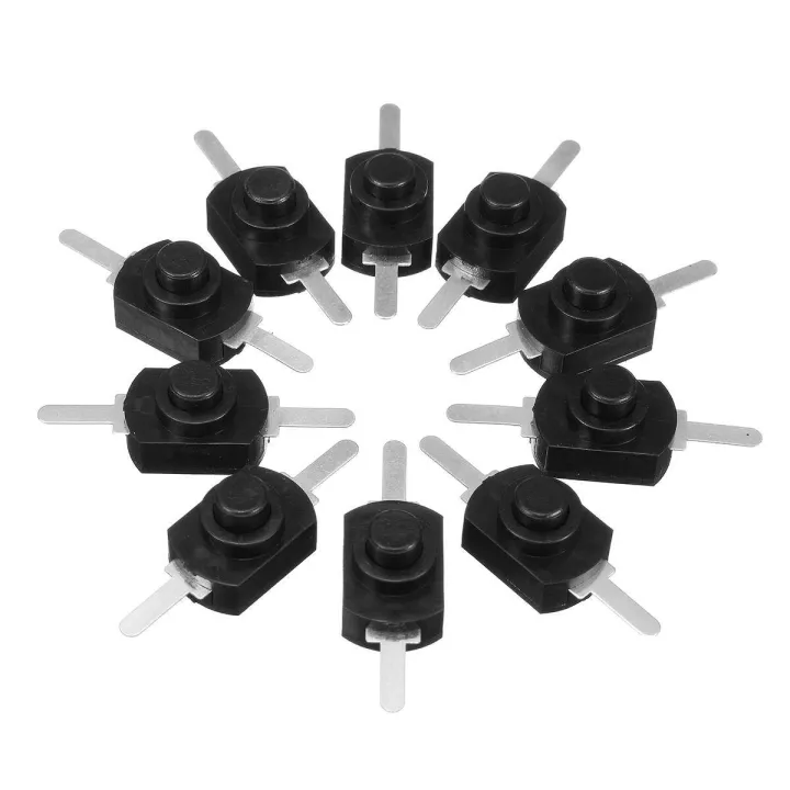 5/10/20%20Pcs%20Black%20Latching%20Mini%20ON/Off%20Switch%20Self-Lock%20Micro%20Push%20Button%20Switch%20DC%203V%20to%2030V%203A%20for%20Light%20Lamp%20Wall%20Outlet%20DIY%20SMD%20Flashlight%20-%20Image%202