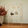 Acrylic jewelry stand, transparent jewelry display organizer necklace, earring, and bracelet stands, clear acrylic jewelry holders-Arbish Traders. 