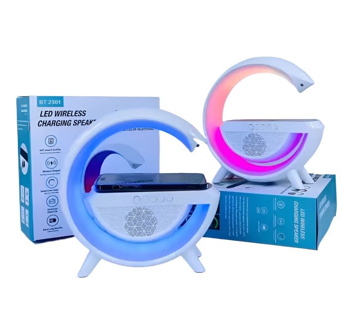 BT 2301 led wireless charging speaker