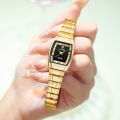 SKMEI X LIEBIG 【Buy 1 Get 3 Free】Original Relo Women's Waterproof Brand Gold Diamond Dial Elegant Temperament Casual For Formal Occasions Fashion Watch L8818. 
