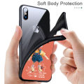 UCUC for Samsung S7 Edge Case Naughty Funny Girl Cover Shockproof Soft Silicone Ultra Thin TPU Phone Case. 