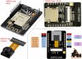 ESP32-CAM camera module ESP32S Wifi Bluetooth OV2640 2mp camera MPU6050 BME280 mic. 
