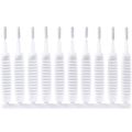 10 sets of shower brushes, anti clogging lotus head unclogging device, gap hole nozzle brush, cleaning small brush. 