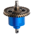 All Metal Front Rear Differential For Slash VXL Stampede HQ727 1/10 RC Car Upgrade Replacement Parts Blue. 