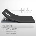 Xiaomi Redmi Note 10 4G, Note 10S Soft Silicon Matte Black Back Cover Case, Shockproof, Durable Protection for Your Phone. 