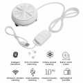 MiniWashing Machine,Portable Ultrasonic USB Turbo Washing Machine,Mini Washer for Travelling,Camping,Business Trip.Mini Washing Machine for Cleaning Sock,Underwear,Small Rags,Towel. 