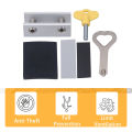 Window Lock Aluminium Alloy Adjustable Security Door Screw Lock For Window Door. 
