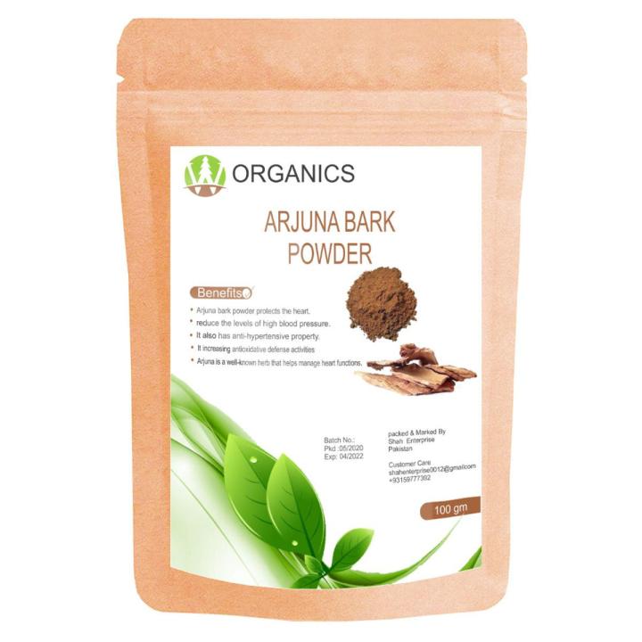 Organic Arjuna Bark Powder 200 gm | Daraz.pk