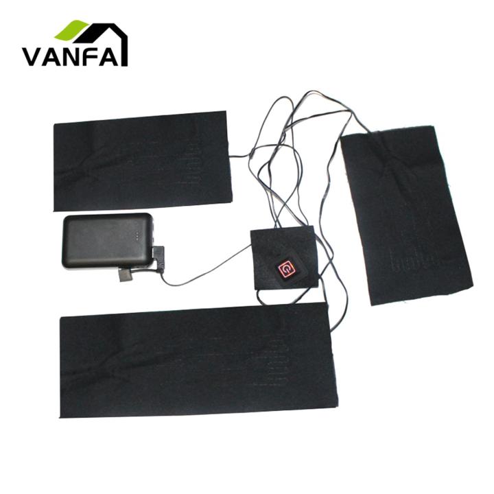 Electric Heating Pad Washable 3-in-1 Vest Jacket Clothes Heater Pad Heating Element